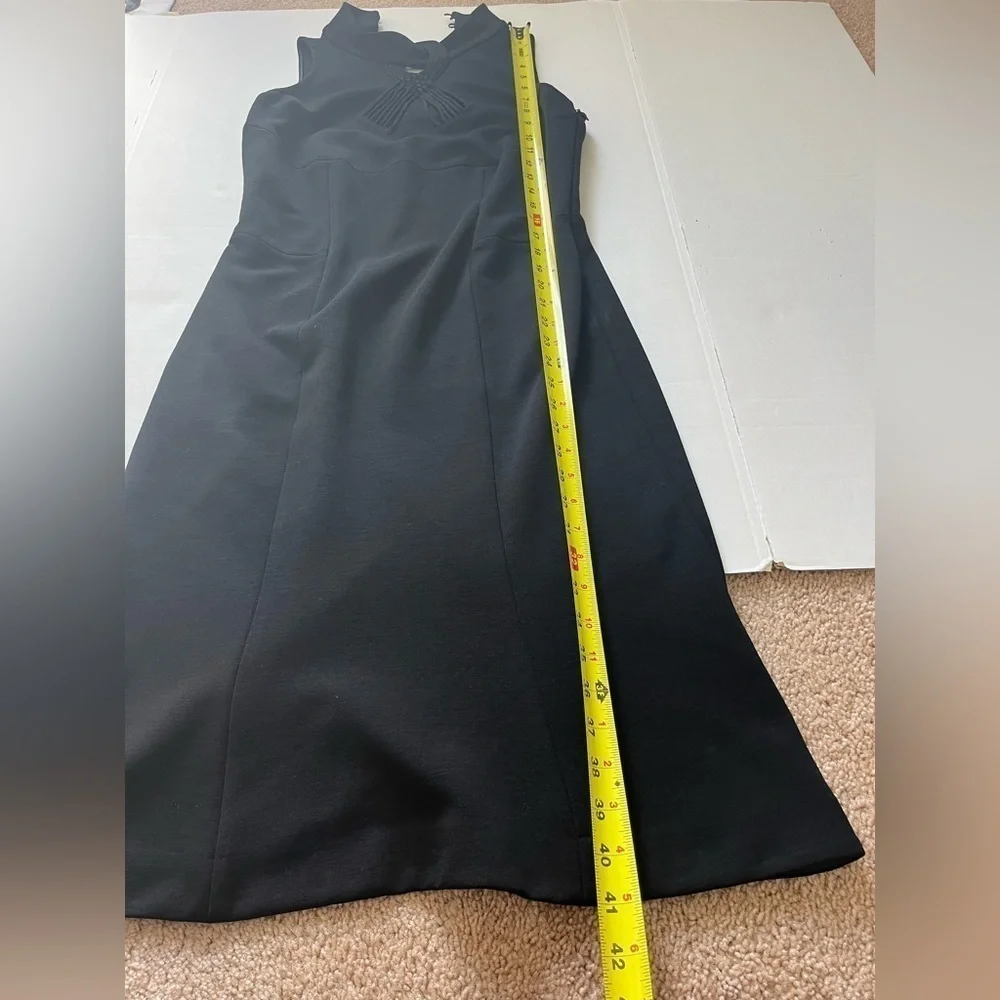 Diane Von Furstenburg Black Sleeveless PC Dress - Picture 5 of 12